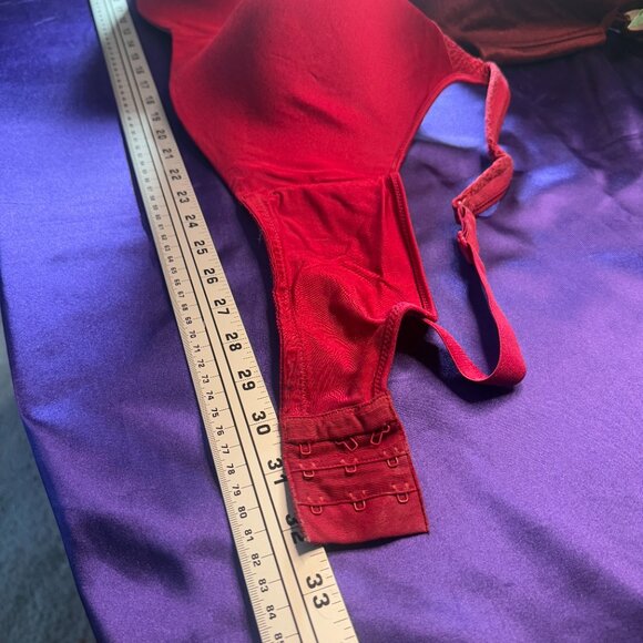📌Vanity Fair 3 Full Figure Beauty Back Smoothing Bra's Lightly Lined Cups 40 DD - Picture 11 of 16